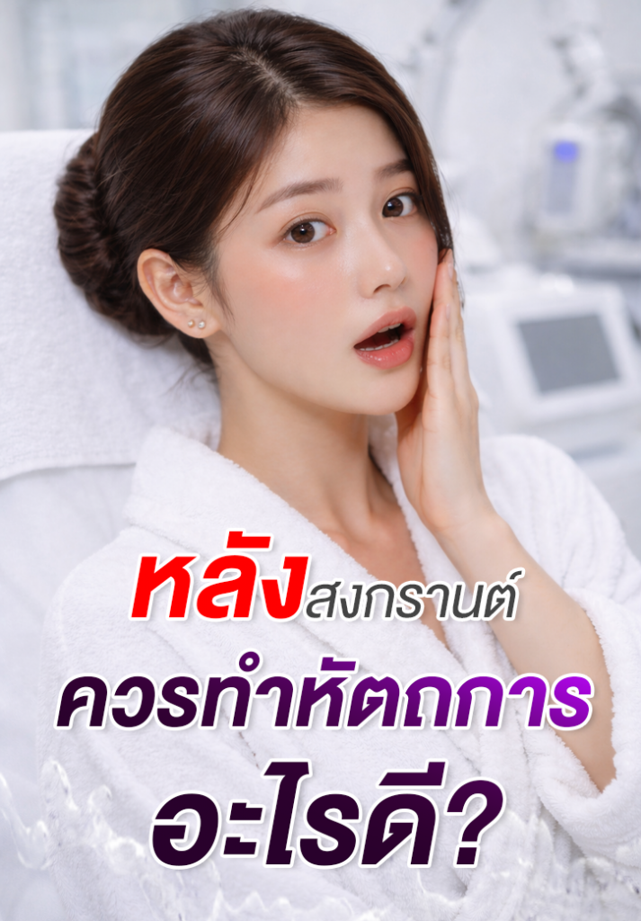 หลังสงกรานต์ทำหัตถการอะไรดี