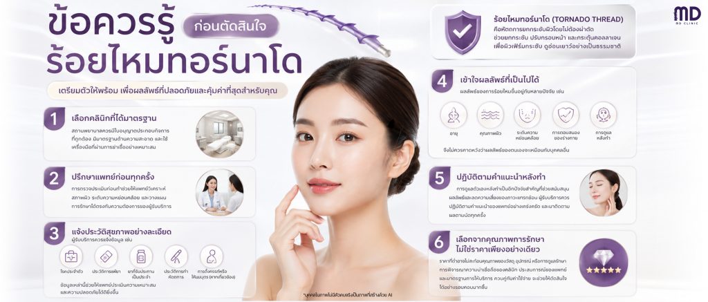 ควรรู้ก่อนร้อยไหมทอร์นาโด-mdmdclinic